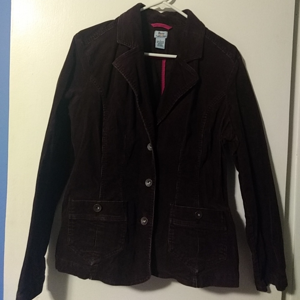 Bass jeans- Vintage dark brown corduroy jacket